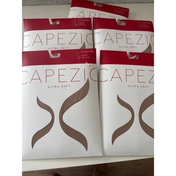 Women's S/5 Capezio Ultra Soft Transition Tight in Light Suntan (LSN),‎ L/XL NIB